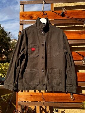 RVCA X STELLA MCCARTNEY Large Men’s Jacket Dark Gray.